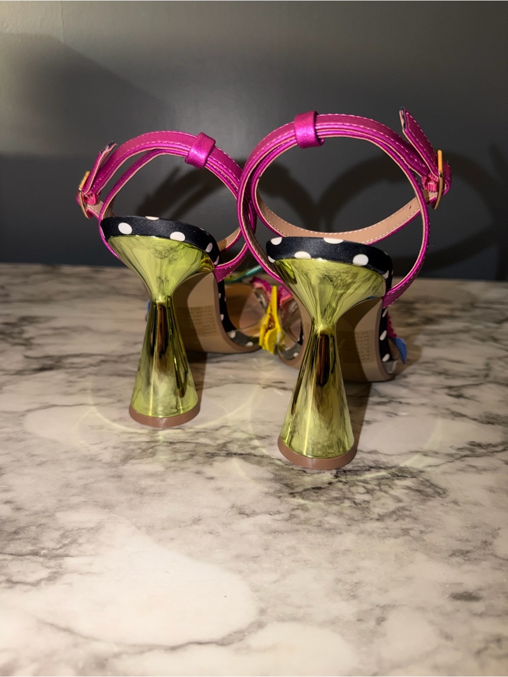 Betsey Johnson butterfly heels - Picture 3 of 9
